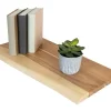 Schneidebretter<SAM Holzplatte Arya mit Echter Baumkante Einseitig 60 x 30 cm Akazienholz Natur