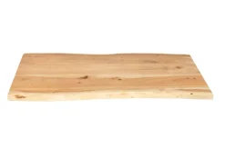 Hot SAM Tischplatte Baumkante Akazie Natur 80 x 40 cm CURTIS