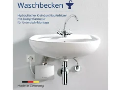 Discount Saniself Kleindurchlauferhitzer KDU Hydraulisch 3,5 kW