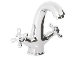 Sanitop-Wingenroth Wasserhahn Zweigriffmischer Athenas Chrom< Einhebelmischer