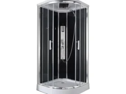 Clearance Sanotechnik Komplettduschkabine Trend 1 Chrom-Optik 210 cm x 90 cm