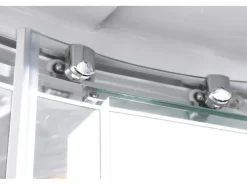 Hot Sanotechnik Komplettduschkabine Trend 2 Chrom-Optik 210 cm x 90 cm