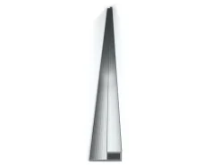 Sanotechnik Küchenrückwände<Sanowall Abschlussprofil Silber Matt