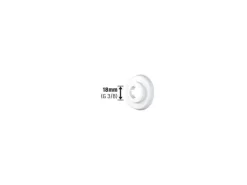 Zubehör Für Küchenarmatur<Scharnierrosette Ø 18 mm Weiß 10 Stück