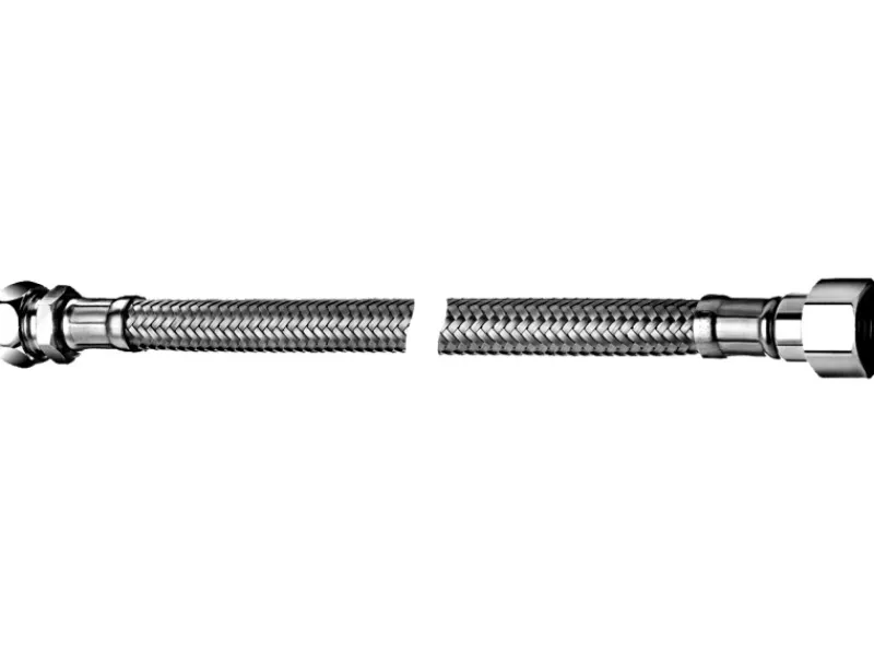 Schell Ersatzteile Küchenarmatur<flexibler Schlauch Clean-Flex-S 3/8" AG x Ø 10 mm ÜM 3/8" IG 300 mm Chrom