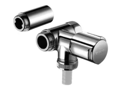 Schell NA-Ventil Comfort DN20 G 3/4 AG x G 3/4 IG Anschluss rechts, Baulänge 56< Zubehör Für Küchenarmatur|Ersatzteile Küchenarmatur
