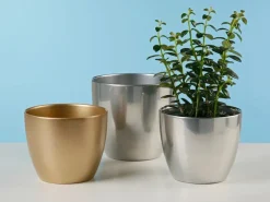 Sale Scheurich Übertopf 920 Ø 19 cm Metal Metall