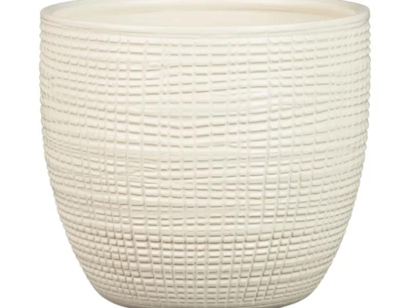 Outlet Scheurich Übertopf 866 Ø 19 cm Vainilla Weiß