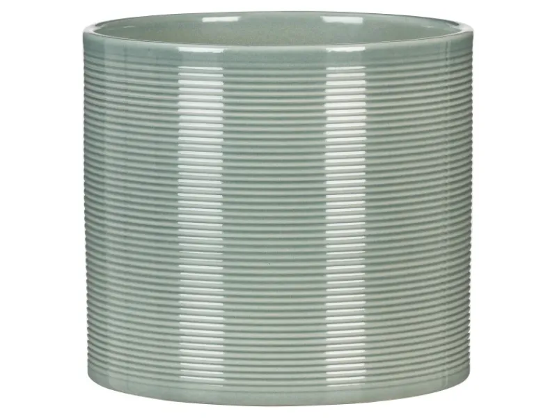 Scheurich Übertopf 828 Ø 16 cm x 15 cm Grün< Töpfe