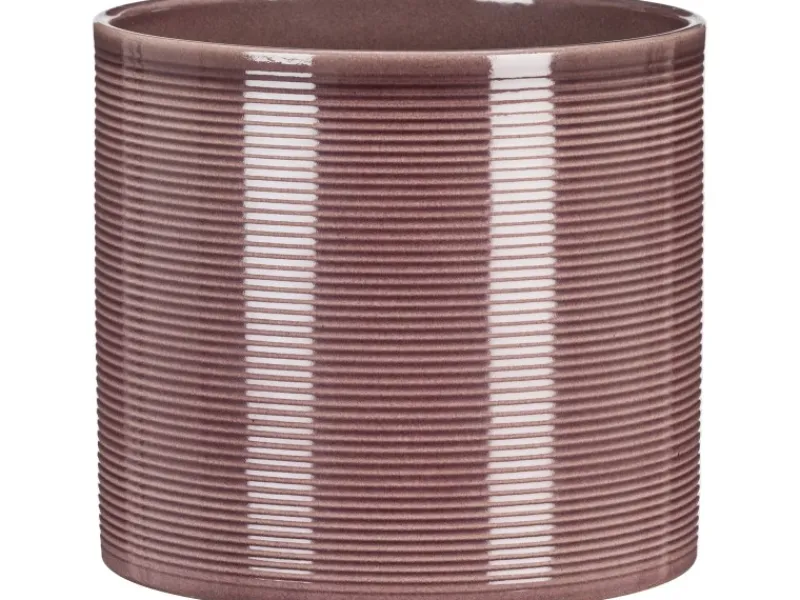 Scheurich Töpfe<Übertopf 828 Aubergine Ø 14 cm x 13 cm