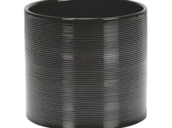 Scheurich Übertopf 828 Glass Grey Ø 12 cm x 11 cm< Töpfe