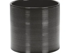 Scheurich Übertopf 828 Glass Grey Ø 14 cm x 13 cm< Töpfe