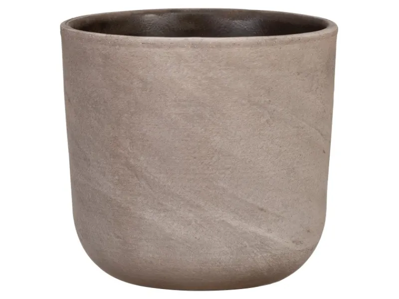 Scheurich Töpfe<Übertopf La Natura 981 Ø 24 cm x 21,9 cm Travertino