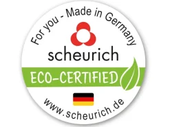 Scheurich Töpfe<Übertopf mit Holzuntersetzer Ø 15,7 cm Weiß Matt