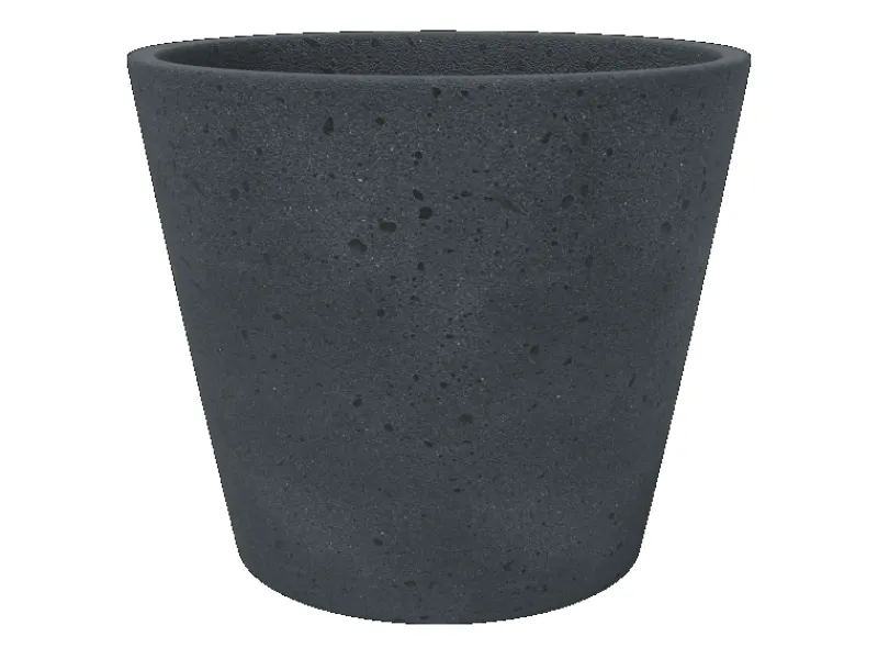 Scheurich Töpfe<Übertopf Roca 701 Ø 15 cm Dark Stone