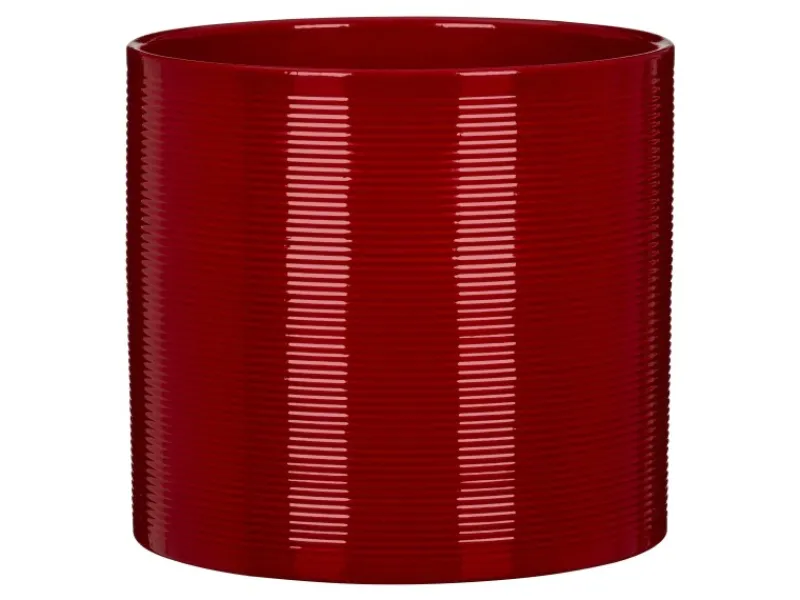 Scheurich Töpfe<Blumentopf Keramik Ø 12 cm x 11 cm Intense Red Volumen 0,98 l