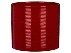 Scheurich Blumentopf Keramik Ø 14 cm x 13 cm Intense Red Volumen 1,52 l< Töpfe