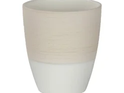 New Scheurich Orchideengefäß 650 Ø 13 cm Vanilla Cream Weiß