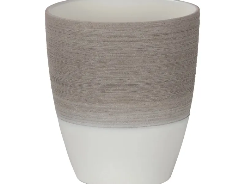 Scheurich Töpfe<Orchideengefäß 650 Ø 13 cm Espresso Cream