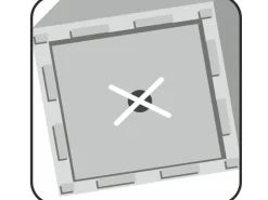 Online Scheurich Pflanzgefäß C-Cube High Ø 26 cm Stony Grey Grau