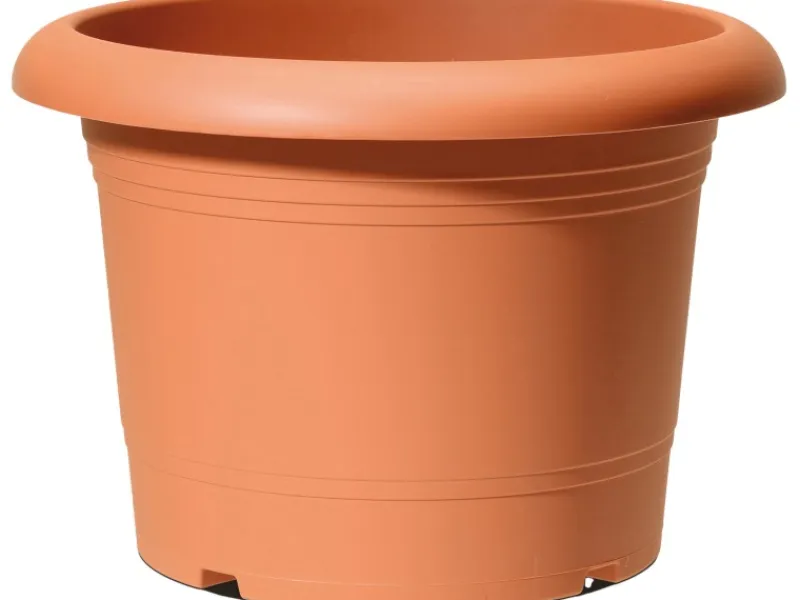 Outlet Scheurich Pflanzgefäß Oliver Ø 50 cm Terracotta
