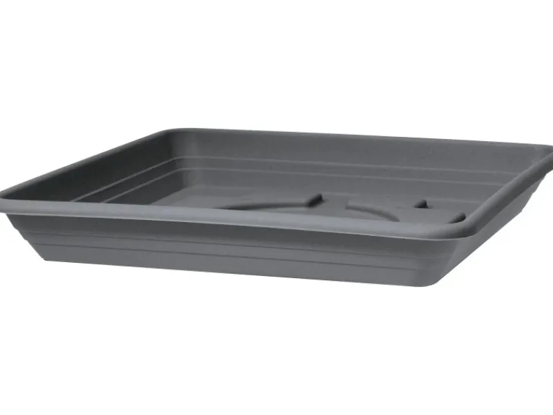 Clearance Scheurich Untersetzer Lara 48,2 cm x 48,2 cm Metallic Grey