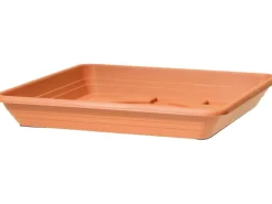 Scheurich Untersetzer Lara 39,9 cm x 39,9 cm Terracotta< Töpfe