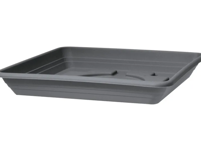 Scheurich Töpfe<Untersetzer Lara 29 cm x 29 cm Metallic Grey