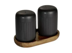 Discount Schöner Wohnen Salz- & Pfefferstreuer Refia 75 ml Schwarz 2 Stück