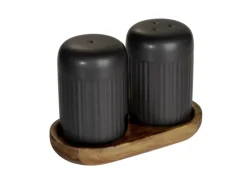 Discount Schöner Wohnen Salz- & Pfefferstreuer Refia 75 ml Schwarz 2 Stück