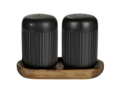 Discount Schöner Wohnen Salz- & Pfefferstreuer Refia 75 ml Schwarz 2 Stück