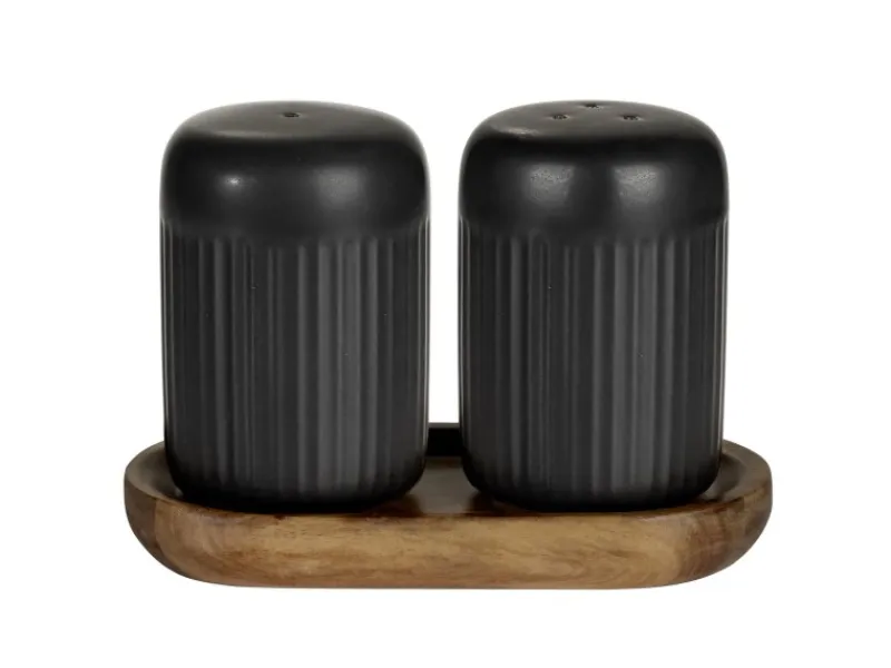 Discount Schöner Wohnen Salz- & Pfefferstreuer Refia 75 ml Schwarz 2 Stück