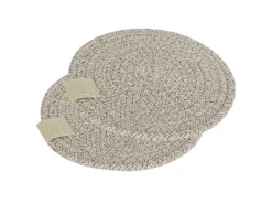 Schöner Wohnen Topfuntersetzer-Set Svea Ø 20 cm Beige 2 Stück< Küchenhelfer