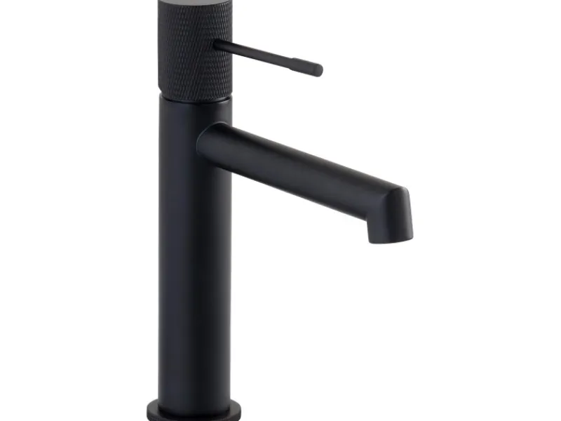 Online Schöner Wohnen Kollektion Schöner Wohnen Waschtischarmatur Kadia Auslaufhöhe 12,1 cm Schwarz Matt