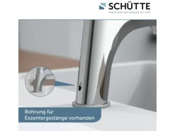 Schütte Einhebelmischer<Schütt Waschtischarmatur Boston Chrom