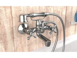 Sale Schütte Badewannenarmatur Elk mit Garnitur Chrom