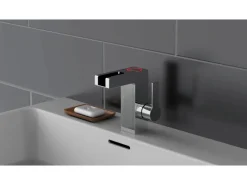Schütte Led Waschtischarmatur mit Schwallauslauf Orinoco Chrom< Einhebelmischer