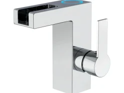 Schütte Led Waschtischarmatur mit Schwallauslauf Orinoco Chrom< Einhebelmischer