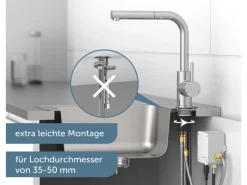 Schütte Ersatzteile Küchenarmatur|Einhebelmischer<Sensor-Spültischarmatur Vital mit Herausziehbarem Auslauf