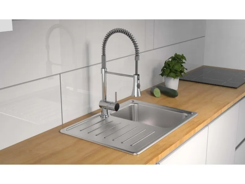 Clearance Schütte Spiralfeder-Spültischarmatur Cornwall Chrom