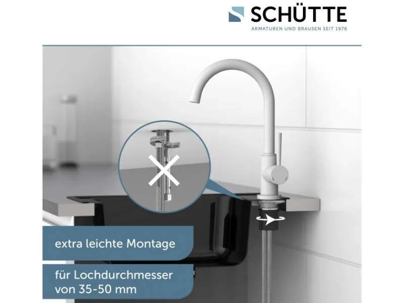 Schütte Einhebelmischer<Spültischarmatur Cornwall