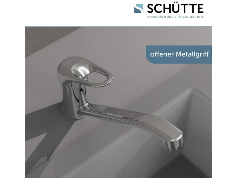 Schütte Einhebelmischer<Spültischarmatur Porto Chrom