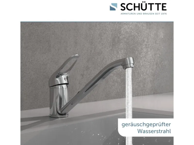 Schütte Einhebelmischer<Spültischarmatur Porto Chrom