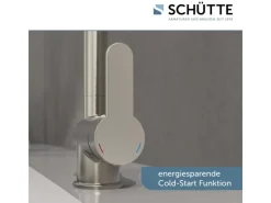 Schütte Spültischarmatur Rio Edelstahloptik< Einhebelmischer