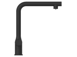Outlet Schütte Sprudelwasser-Spültischarmatur-Set Aquastar Premium Schwarz Matt