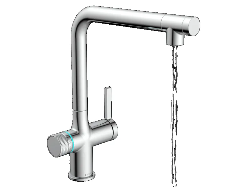 Schütte Sprudelwasser-Spültischarmatur-Set Aquastar Premium< Einhebelmischer