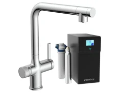 Schütte Sprudelwasser-Spültischarmatur-Set Aquastar Premium< Einhebelmischer