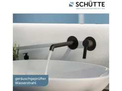 Schütte Einhebelmischer<Waschtischarmatur Los Angeles für Wandmontage
