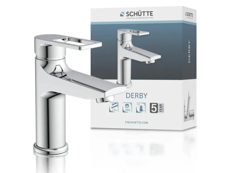 Schütte Waschtischarmatur Derby Chrom< Einhebelmischer