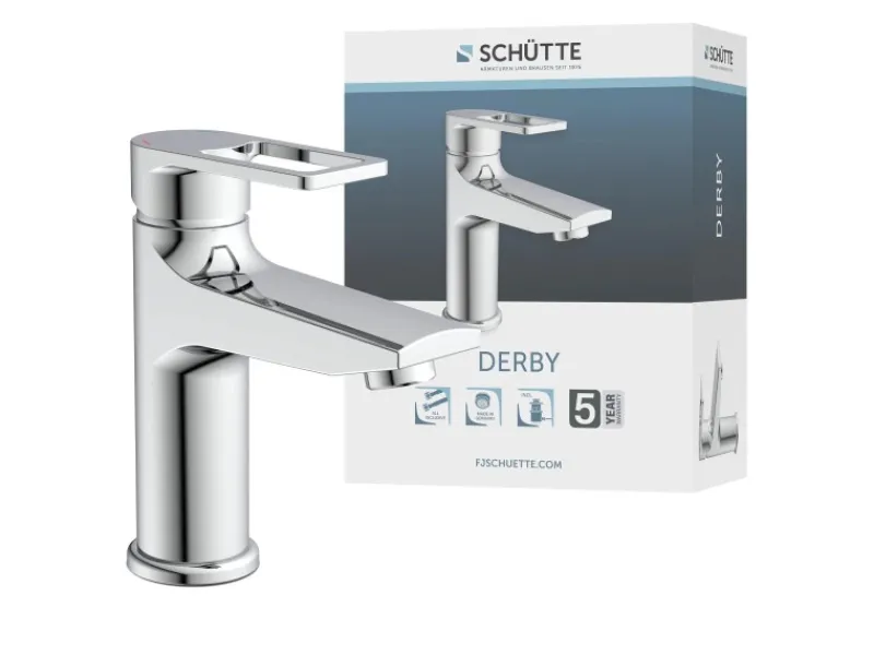 Schütte Waschtischarmatur Derby Chrom< Einhebelmischer